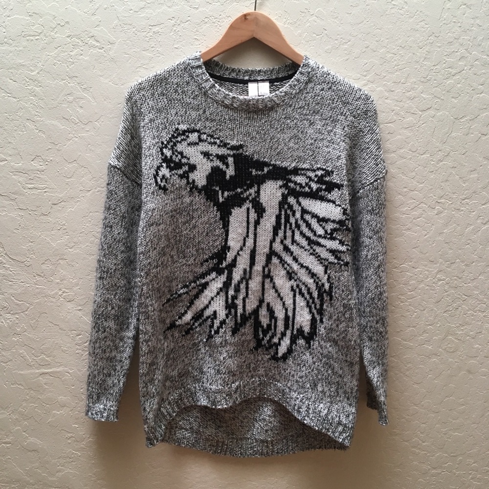 Forever 21 oversized Eagle sweater